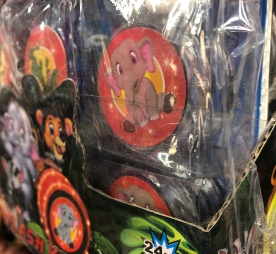 Flash Jojo Zoo -Doos 24 stuks