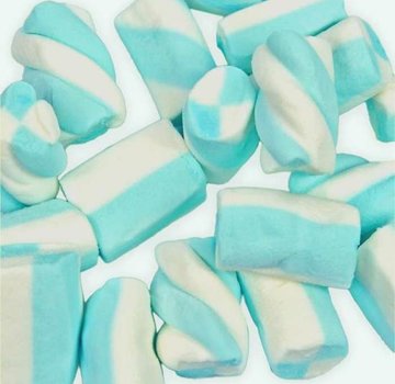 Baby snoep Blauw Witte Spek Mix 1 Kilo