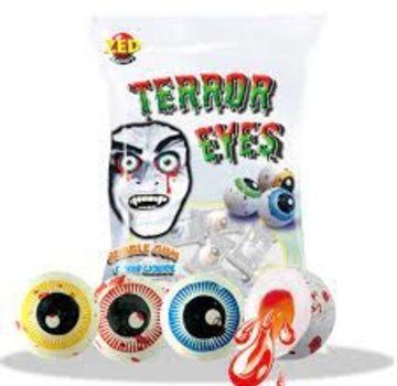 Halloween Snoep Ogen Terror Eyes -zakje 108 gram