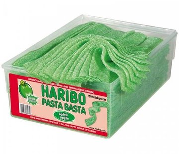 Haribo snoep VEGGIE Pasta Basta Appel -silo 150 stuks