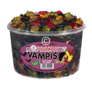 Haribo Halloween Vampier Vleermuizen Haribo -Silo 150 Stuks