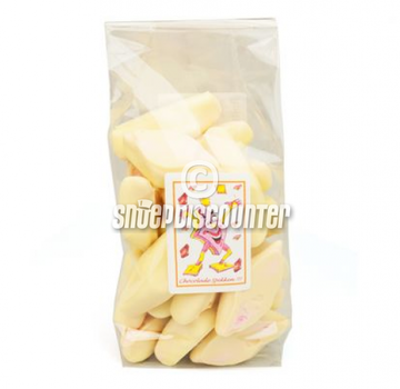 Snoepdiscounter Chocolade Spekjes Wit -zak 200 gram