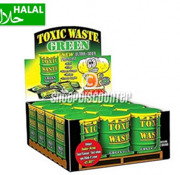 Toxic Toxic Waste Drum  Groen Doos 12 Stuks