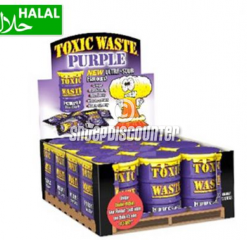 Toxic Toxic Waste Drum Paars -Doos 12 Stuks