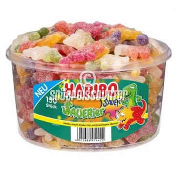 Haribo Dino Sauerier - silo 150 stuks