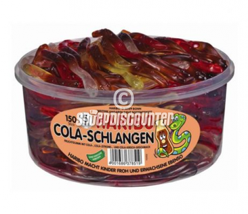 Haribo snoep Halloween Cola Slangen -Silo 150 stuks