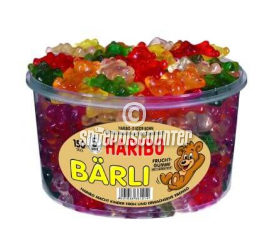 Haribo Baerli Beren -Silo 150 stuks