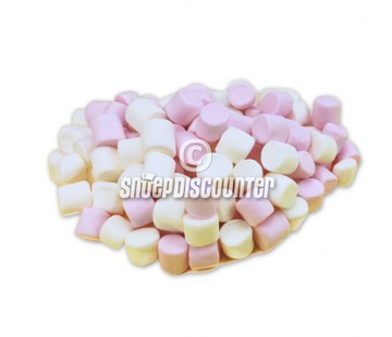 Mini Marshmallows Roze-Wit -Zak 1 Kilo