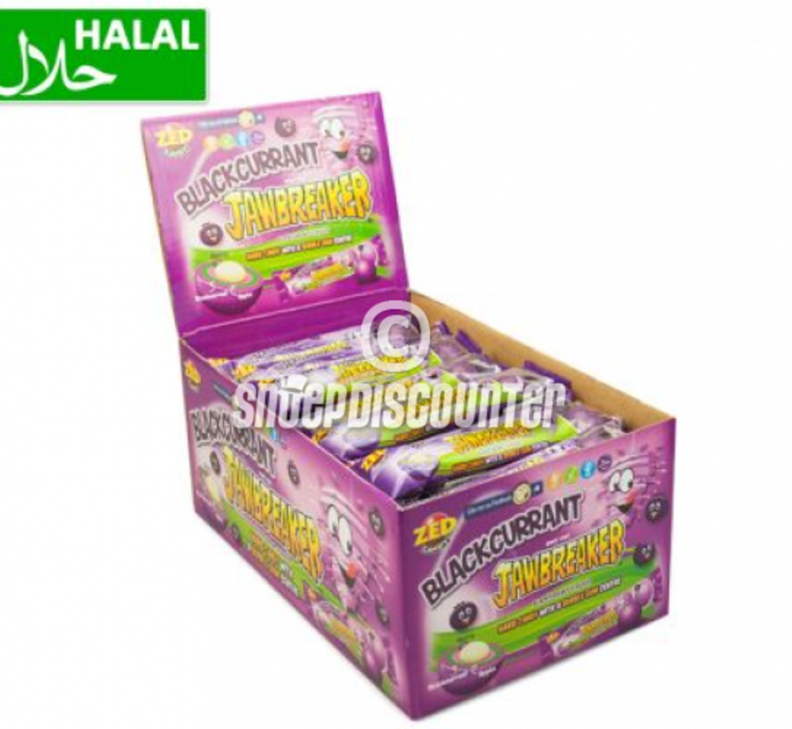 Jawbreaker Black Currant -Doos 40 Stuks