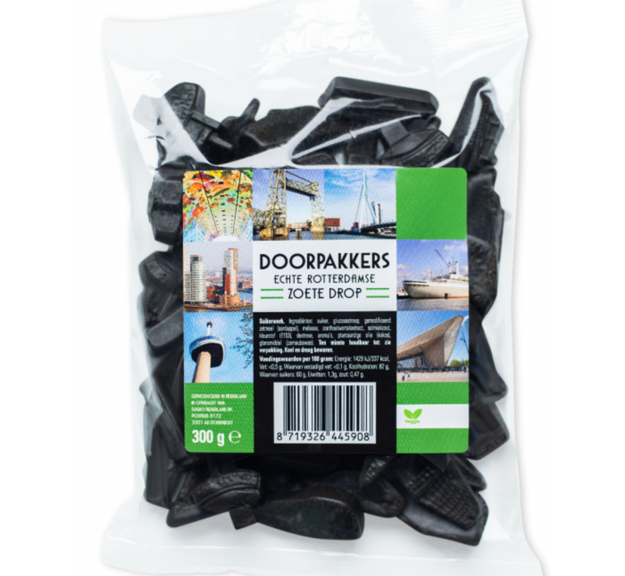 Doorpakkers Rotterdam Drop - Doos 20x300 gram