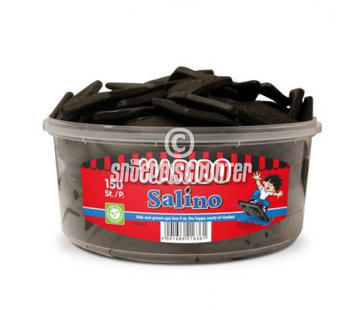 Haribo snoep VEGGIE Salino Drop Haribo  -Silo 150 Stuks