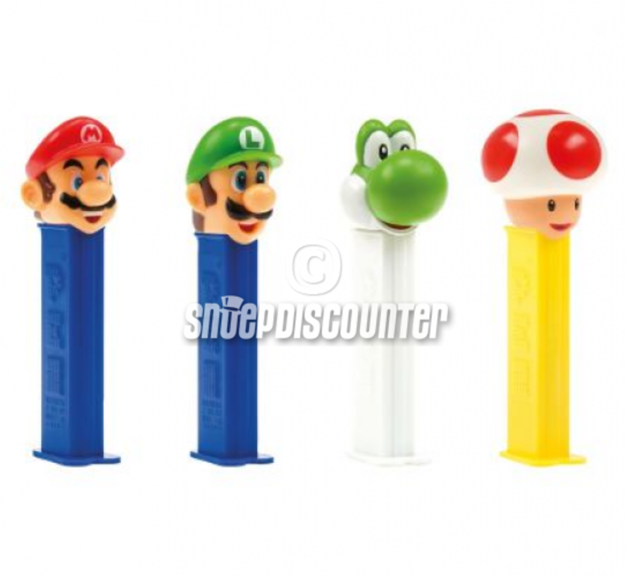 Nintendo Super Mario PEZ - Doos 12 Stuks