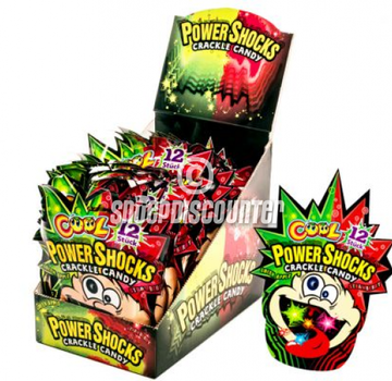 Knettersnoep Power Shocks -Doos 20 stuks