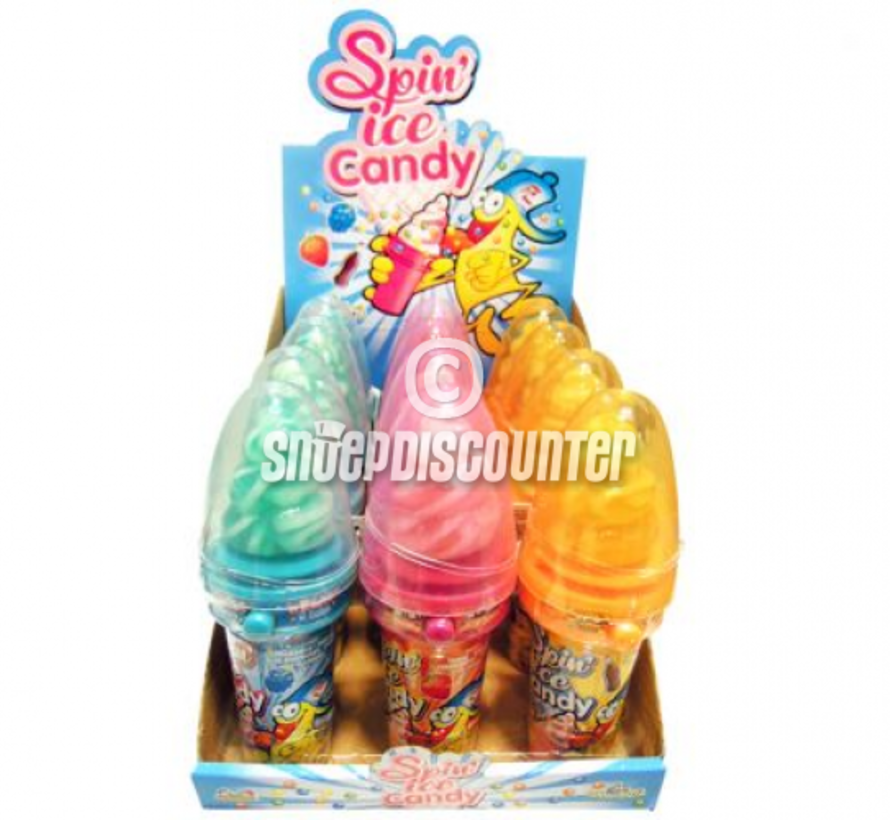 Spin Ice Candy Lolly -Doos 12 Stuks