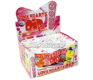 Swizzels Valentijn Love Haerts Dip -Doos 36 stuks