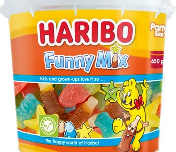 Haribo snoep Funny Mix -Silo 650 gram