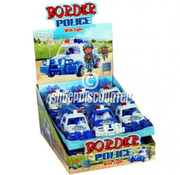 Border Police auto met licht -Doos 12 stuks