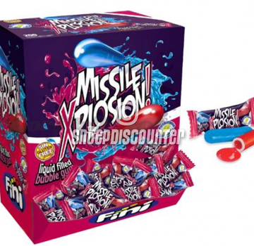 Fini Missile Explosion Gum -Doos 200 stuks
