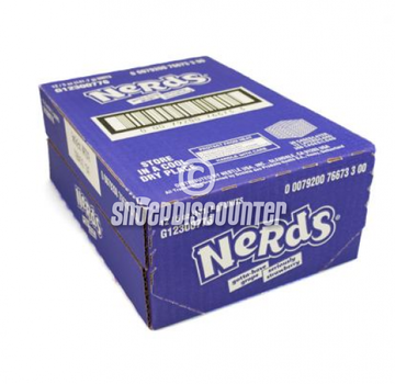 Wonka Nerds Strawberry Grape -Doos 12 Stuks