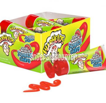 Warheads Squeeze Sour Watermelon - Tube 64 gram