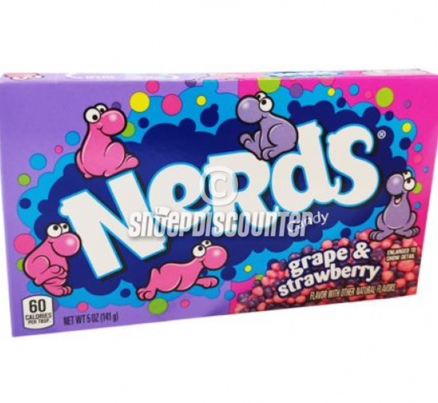 Nerds Strawberry Grape -Videobox 141 gram