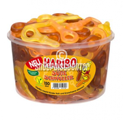 Haribo VEGGIE Foppies of Sleutel Susse Schnuller -Silo 150 Stuks