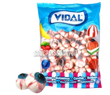 Vidal Bloody Eye Balls Gummi Oogbollen -1 kilo