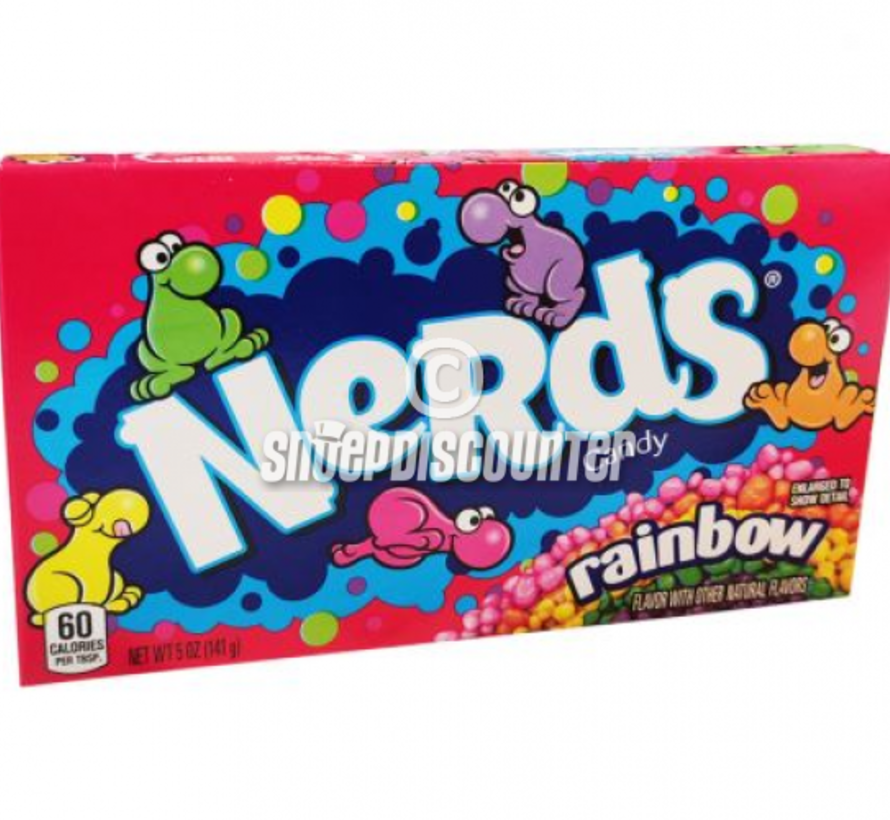 Rainbow Nerds -Doos 12 Stuks