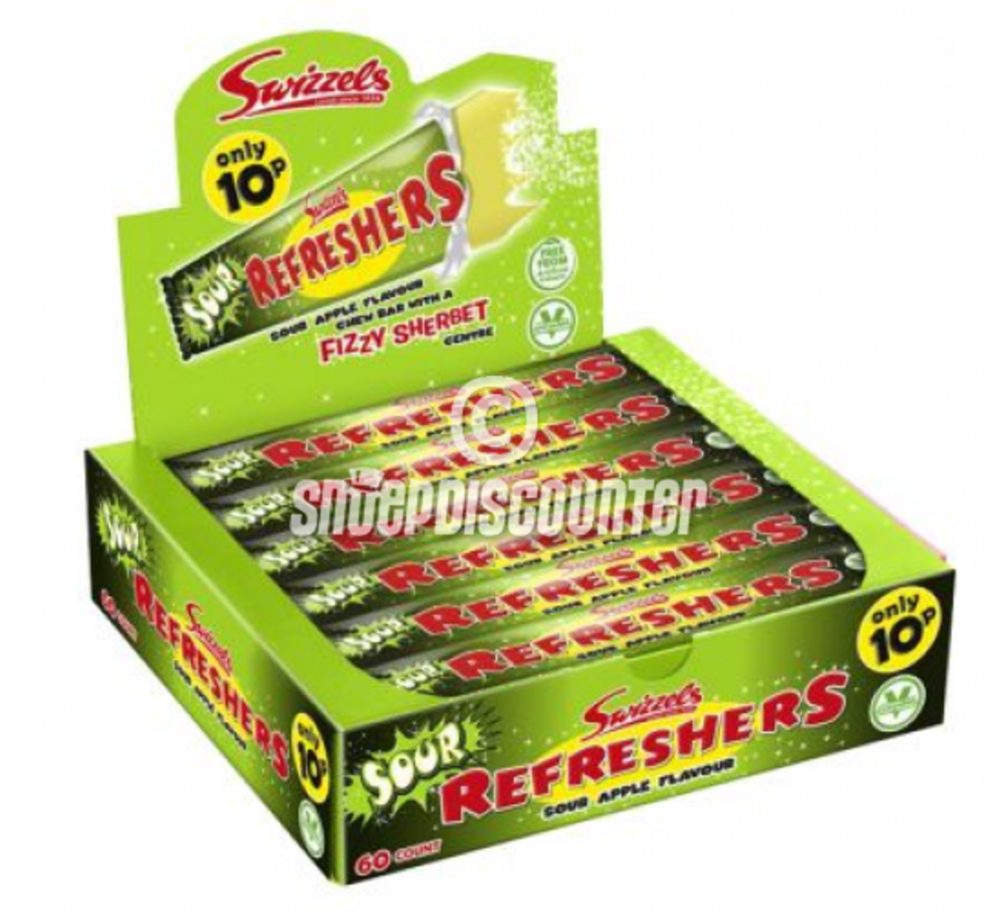 Snap&Crackle refresher Strawberry VEGGIE  -Doos 60 Stuks