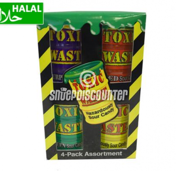 Toxic Waste MIX Toxic Waste 4-pack Assorted Drums