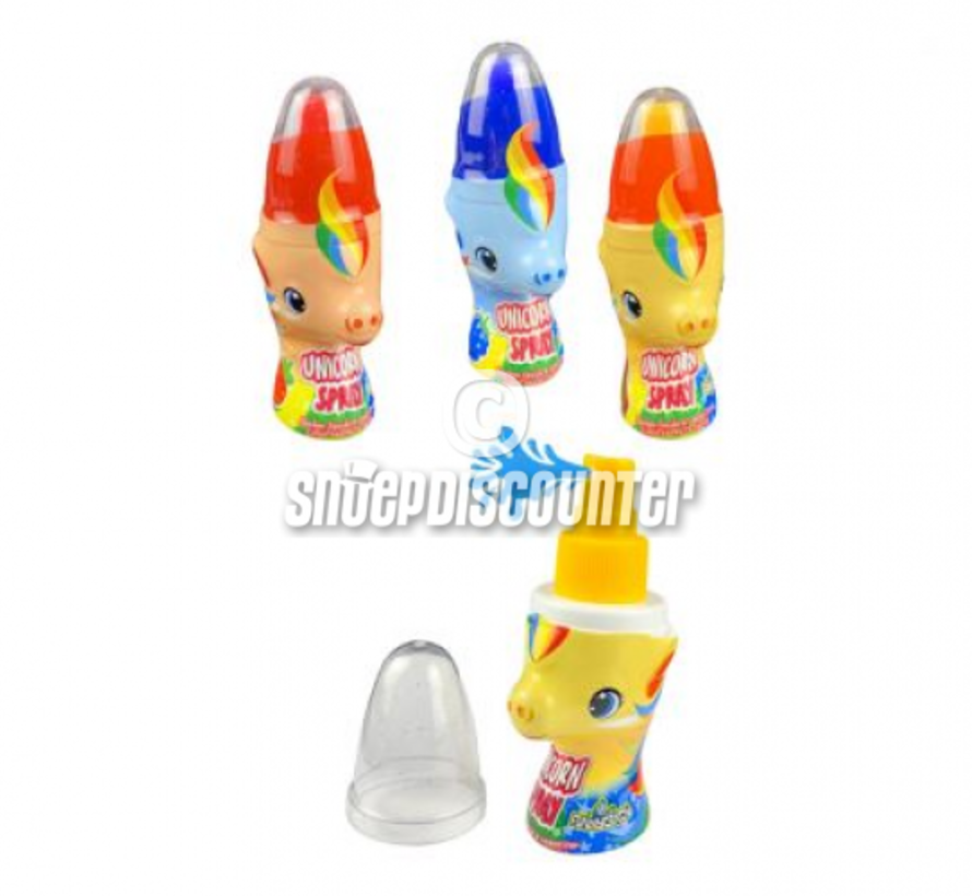 Unicorn Candy Spray -Doos 12 stuks