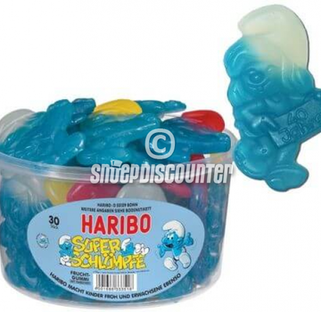 Haribo Veggie -Super Smurfen -Silo 30 stuks