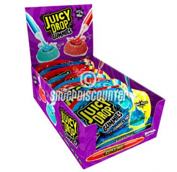 Bazooka Juicy Drop Gummies -Doos 12 stuks