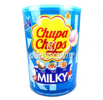 Chupa Chups Chupa Chups Milky Lollys  -Silo 100 stuks