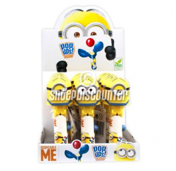 Bip Minion PopUp Lolly -Doos 12 stuks