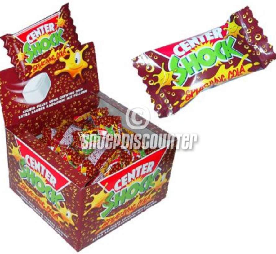 Center Shock Cola Zure Kauwgom Doos 100 stuks