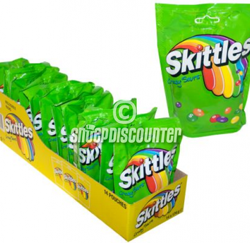 Skittles Skittles Crazy Sours Doos -14x174 gram