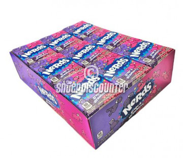 Nerds Grape Strawberry -Doos 36 stuks