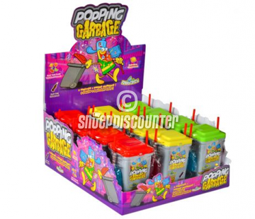 Funny Candy Popping Garbage -Doos 12 stuks