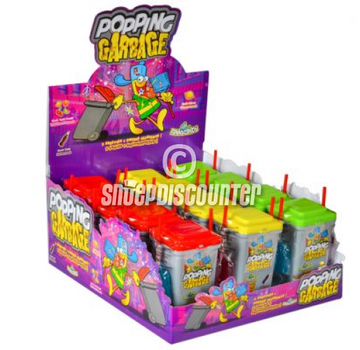 Funny Candy Popping Garbage -Doos 12 stuks