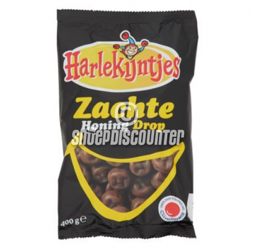 Harlekijntjes Honing Drop -zak 750 gram