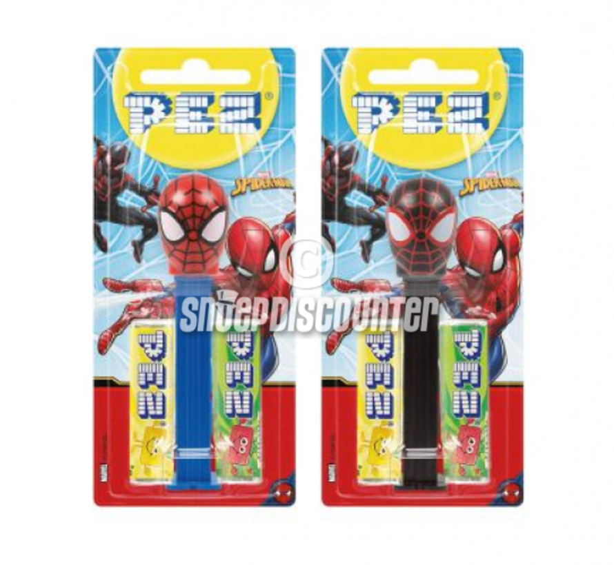 Spiderman PEZ Dispencer -Doos 12 stuks