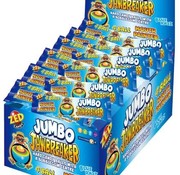 zed Jumbo Jawbreaker Mouth Painter Blue Razz -Doos 20 stuks