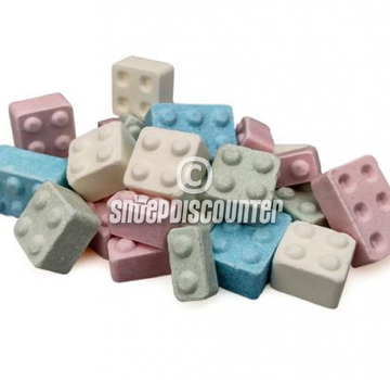 Snoepdiscounter LEGO look Candy Bricks - 1 kilo