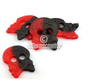 Bubs VEGGIE Drop Framboos Skull Schedels -Bulk 4 kilo