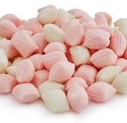 Baby Roze - witte Kussentjes - 1 Kg