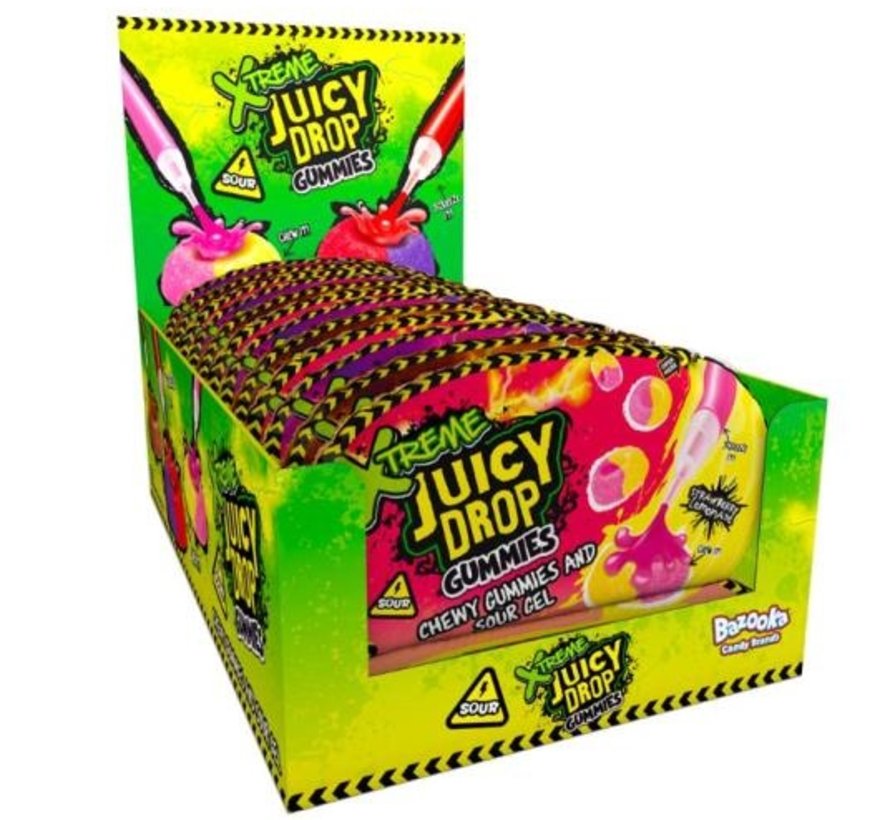 Xtreme Juicy Drop Gummies -Doos 12 stuks