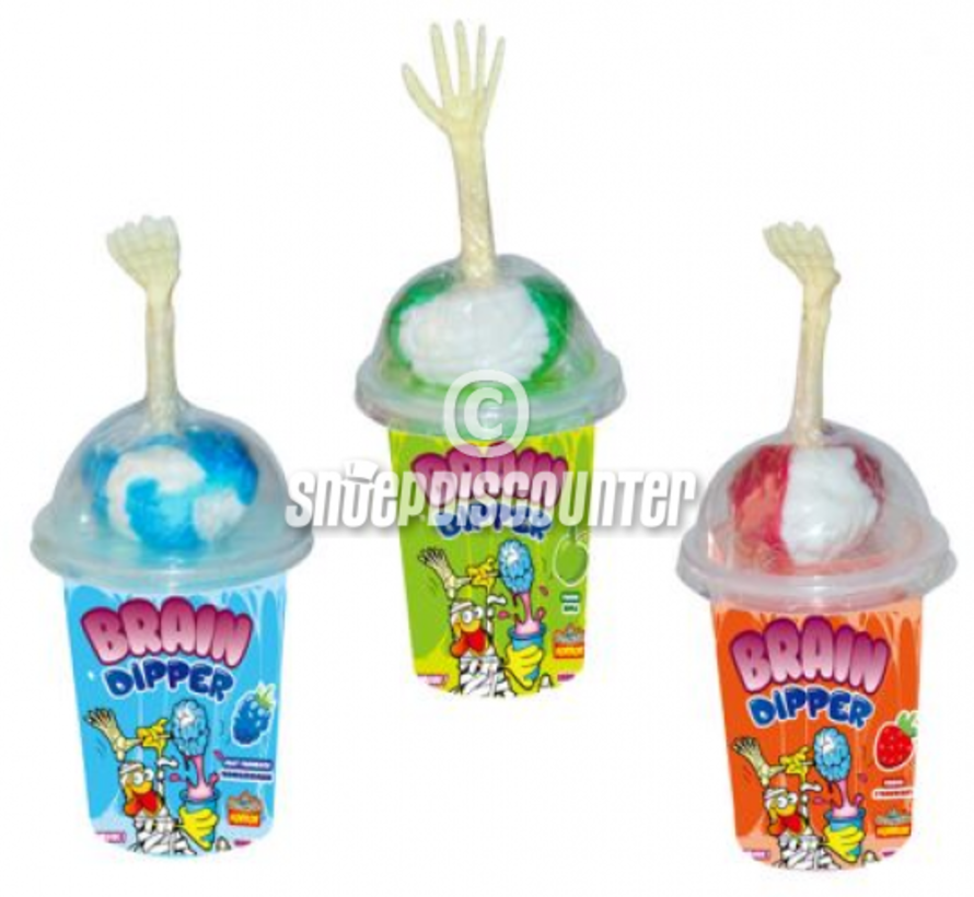 Braindipper Lolly + Powder -Doos 12 stuks