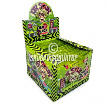 Halloween Dip2Lick Extreme Sour -Doos 24 stuks