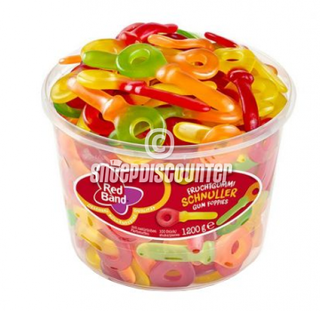 Red Band snoep Fruit Spenen Red Band  -Silo 100 Stuks